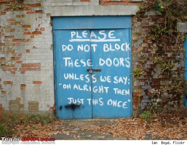 How do you stick a bell on a wall? Pics of Quirky signs, captions & boards-funny_no_parking_640_14.jpg