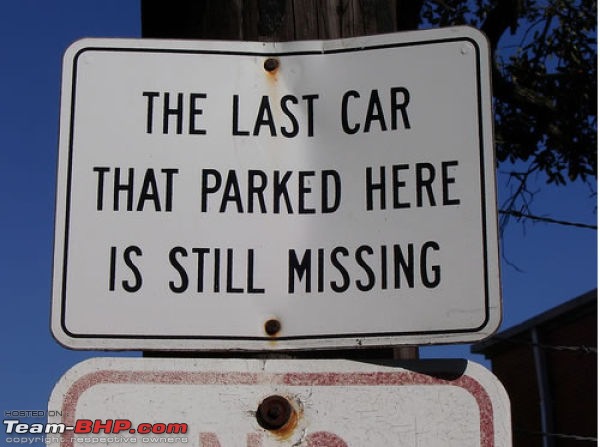 How do you stick a bell on a wall? Pics of Quirky signs, captions & boards-funny_no_parking_640_17.jpg