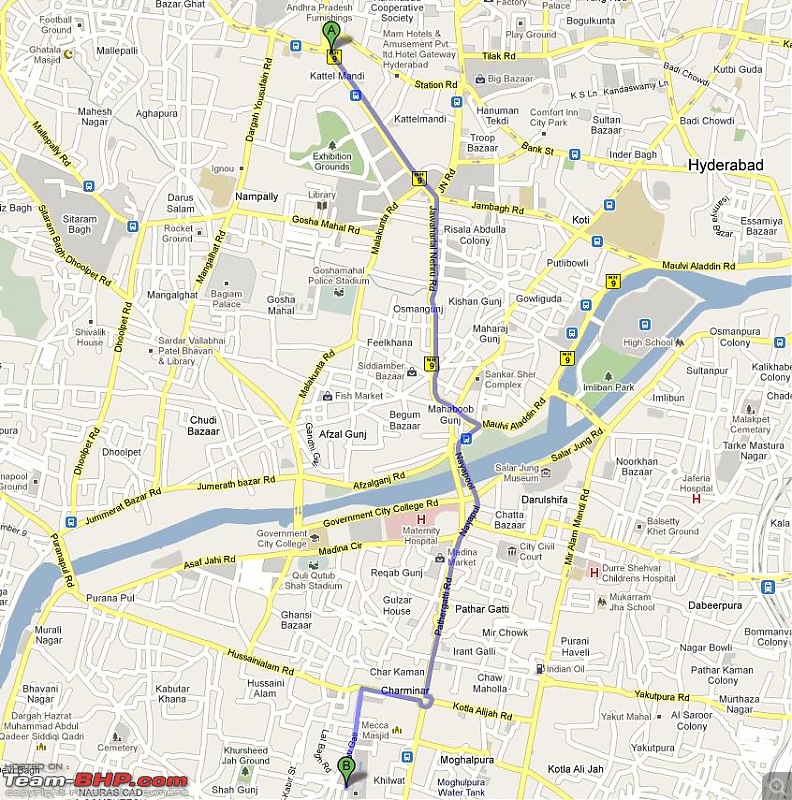 Hyderabad: Updates on traffic - diversions, road expansions, alternate routes, etc.-route1.jpg