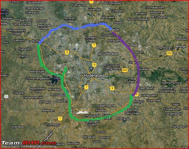 Vijayawada Inner Ring Road from Gollapudi to Ramavarappadu - YouTube
