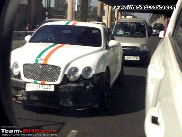 Supercar & Import Crashes in India-bentleycontinentalgt6489.jpg