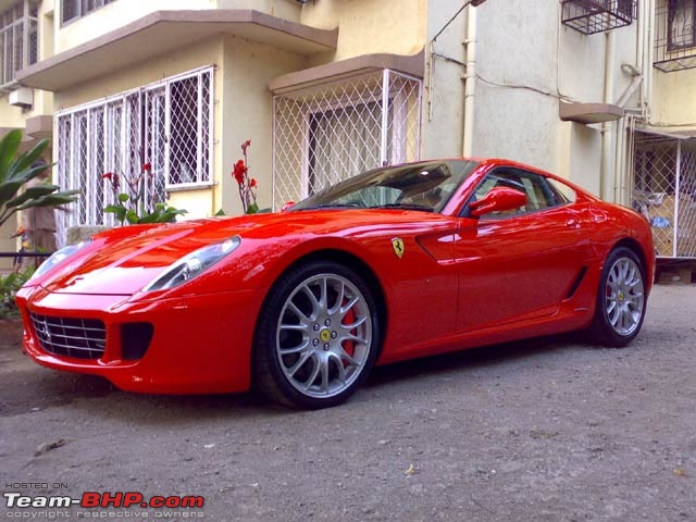 EXCLUSIVE PICTURES: Ferrari 599 GTB Fiorano in Mumbai EDIT: More pics on pg 5-04.jpg