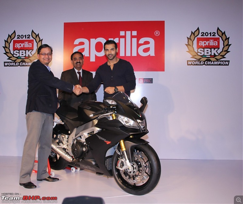 Bollywood Stars and their Cars-john-abraham-aprilia-event.jpg