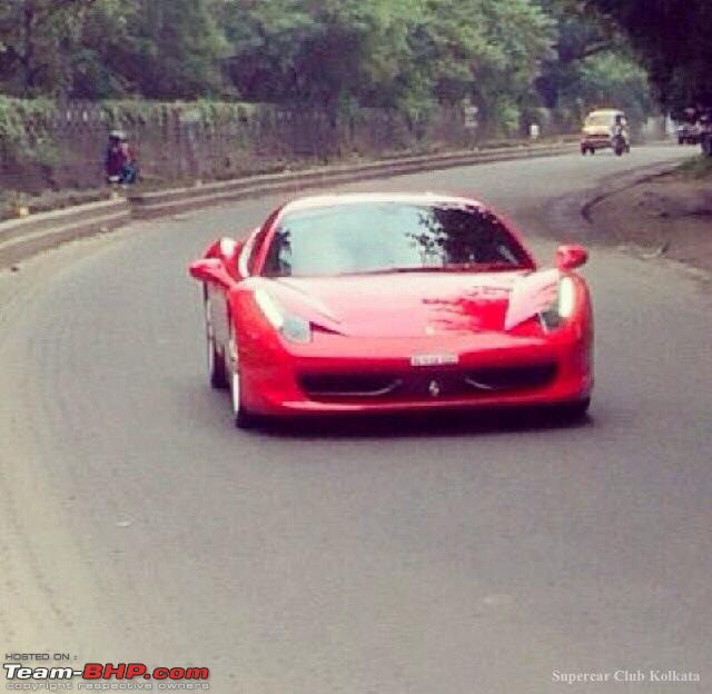 Supercars & Imports : Kolkata-ferrari-458-italia.jpg