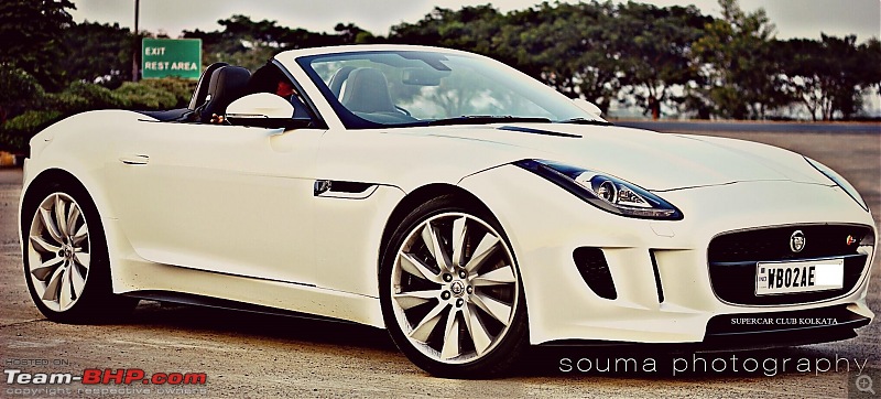 Supercars & Imports : Kolkata-jaguar-f-type-v8-white-1.jpg