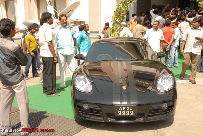 South Indian Movie stars and their cars-ntr-porsche-car.jpg