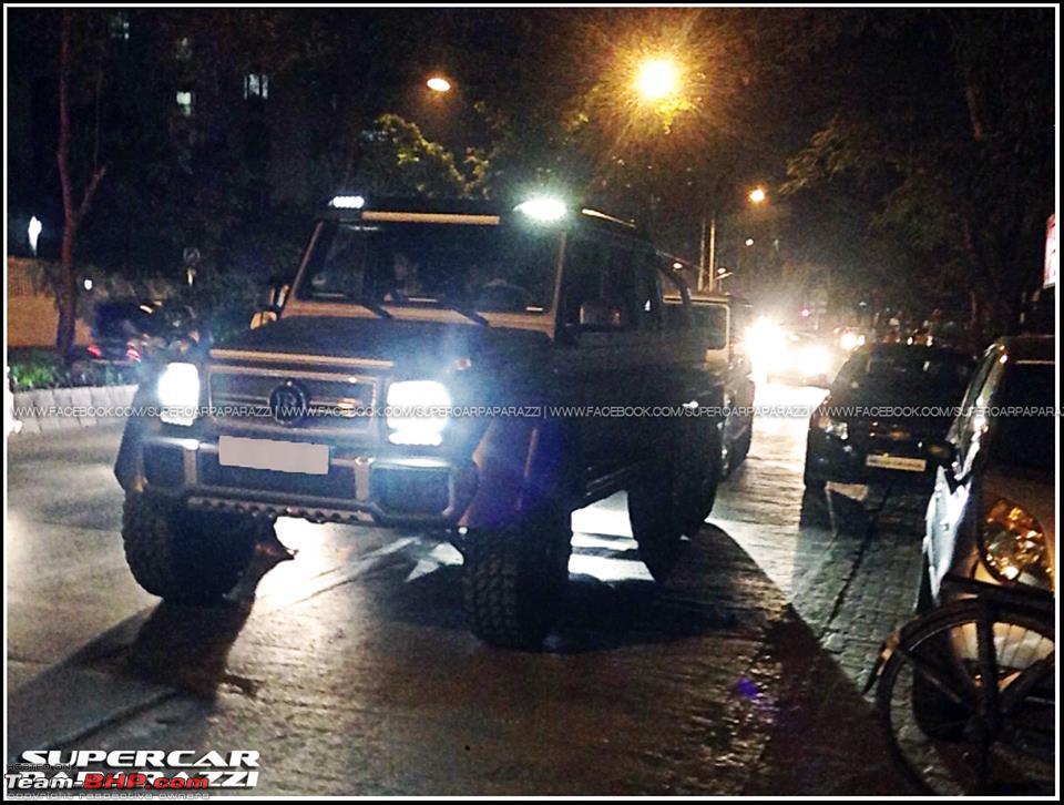 Mercedes G63 6x6 Amg Spotted In Mumbai Team Bhp