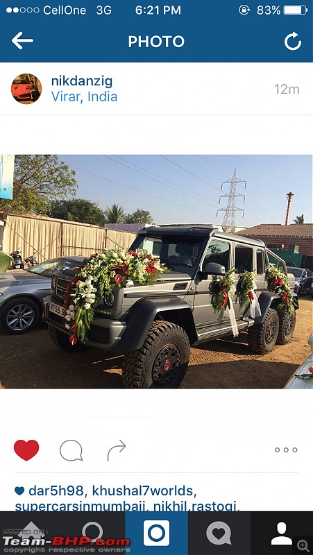 Mercedes G63 6x6 AMG spotted in Mumbai!-imageuploadedbyteambhp1450285078.066372.jpg