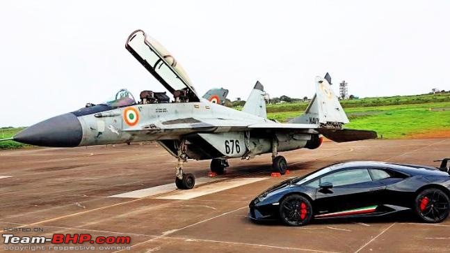 Drag Race at Goa Airport: Lamborghini Huracan vs Mikoyan MiG-29KUB-miglamborghini.jpeg