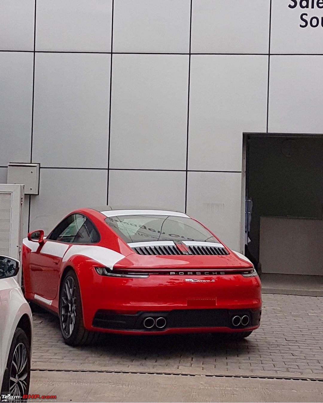 2019 Porsche 911 992 Launched In India Team Bhp