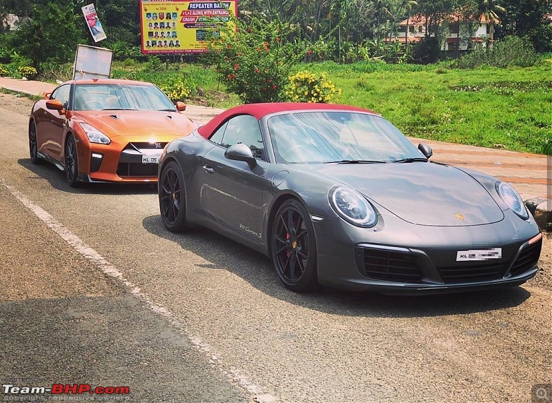 Supercars & Imports : Kerala-gtr-991-911-carrera-s-cabrio.jpg