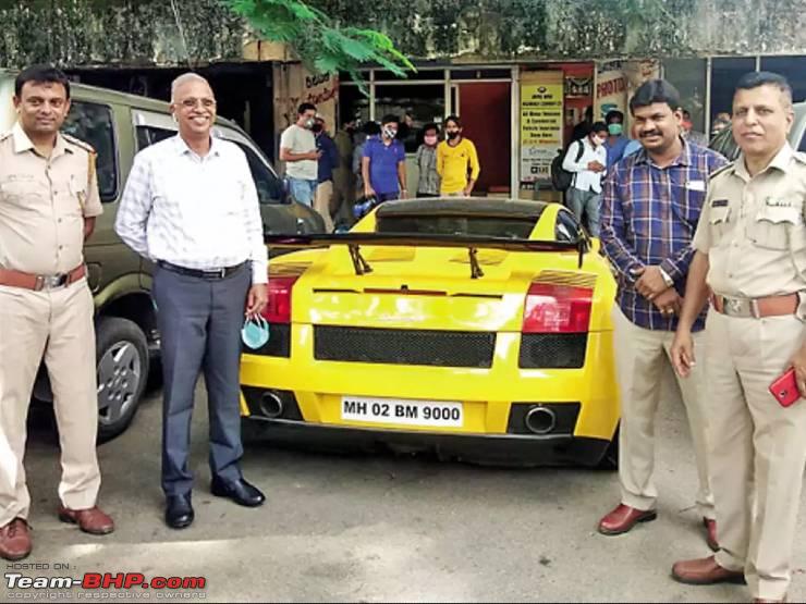 Fake registration saga continues! Now a Lamborghini Gallardo seized in  Bengaluru - Team-BHP