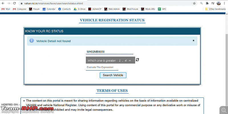 Fake registration saga continues! Now a Lamborghini Gallardo seized in Bengaluru-vahan.png