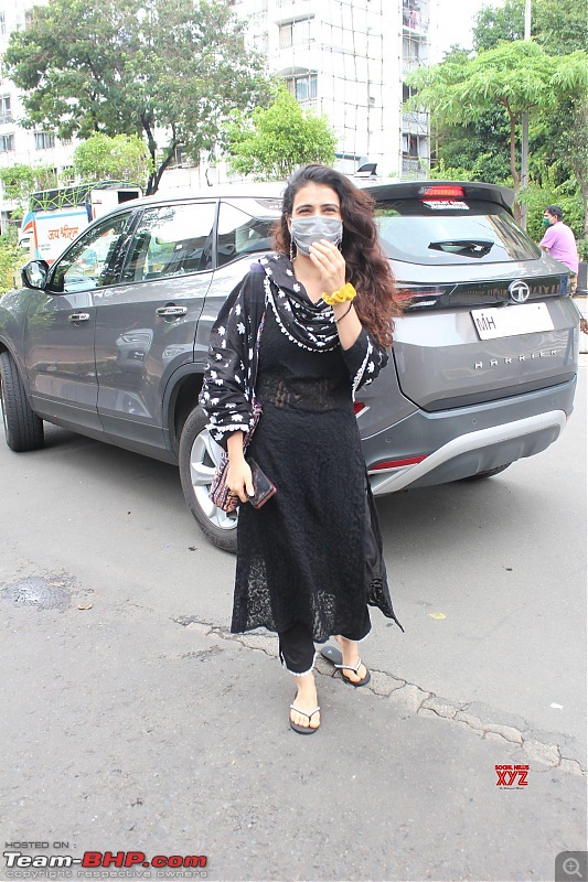Bollywood Stars and their Cars-actressfatimasanashaikhspotted.jpg