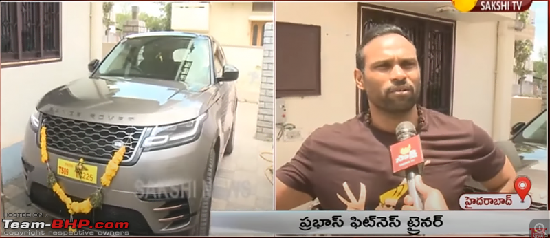 South Indian Movie stars and their cars-prabhasgift.png