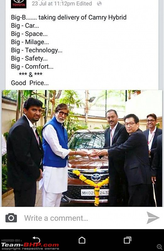 Big B's Garage | Amitabh Bachchan's Car Collection-bachchan-camry-2.jpg