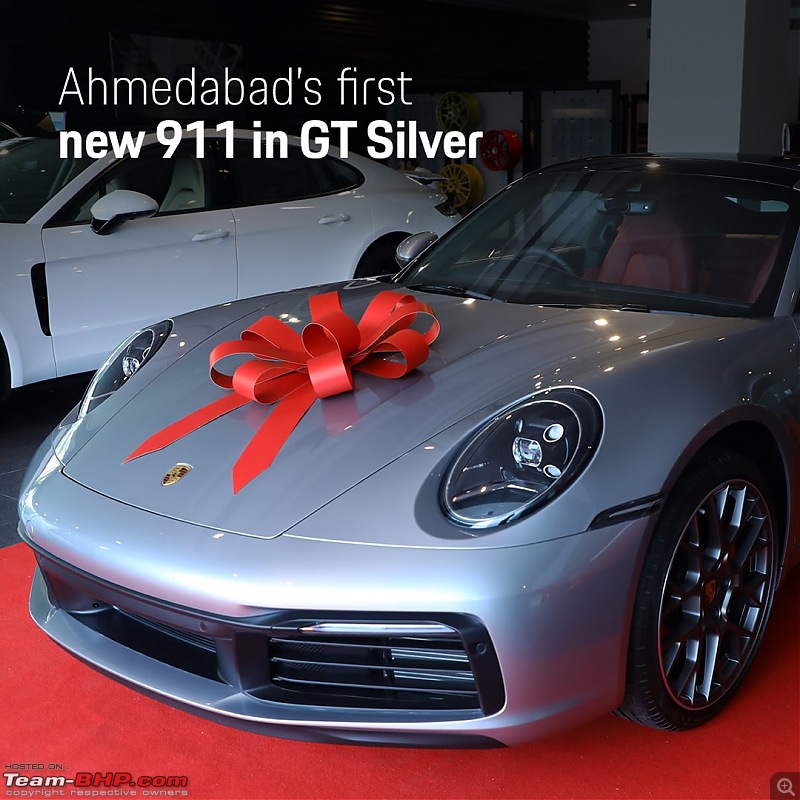 Three Porsche 911s in special colours delivered in India-gt-silver-new-generation-911.jpg