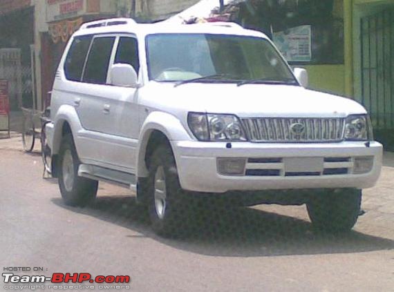 Supercars & Imports : Chennai-prado-front.jpg