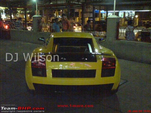 PICS: 2 Lambo superleggeras spotted in Chennai! EDIT: 1 in Mumbai, going to Kolkata?-rear1.jpg