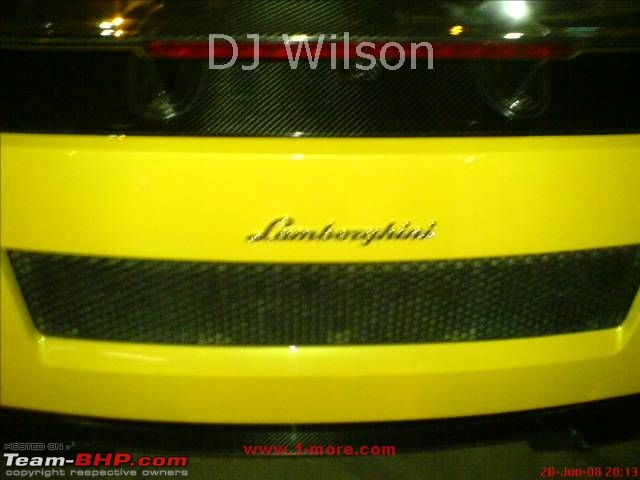 PICS: 2 Lambo superleggeras spotted in Chennai! EDIT: 1 in Mumbai, going to Kolkata?-rear4.jpg