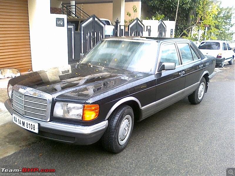 My first gift to myself for the new year's eve! A Mercedes W126..-31122009025.jpg