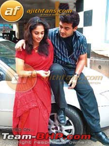 South Indian Movie stars and their cars-ajithshalni01.jpg