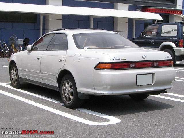 Supercars & Imports : Bangalore-toyotamark2_x90rear.jpg