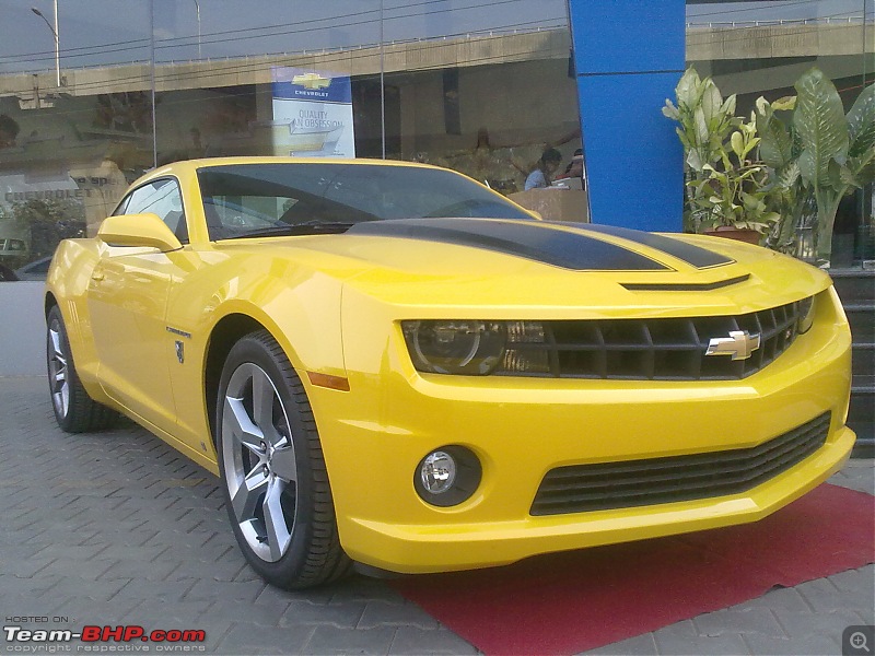 Pics: The Chevy Camaro Autobot Edition in India-22032010052.jpg