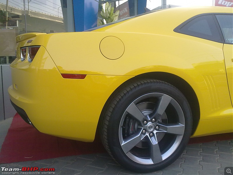 Pics: The Chevy Camaro Autobot Edition in India-22032010061.jpg