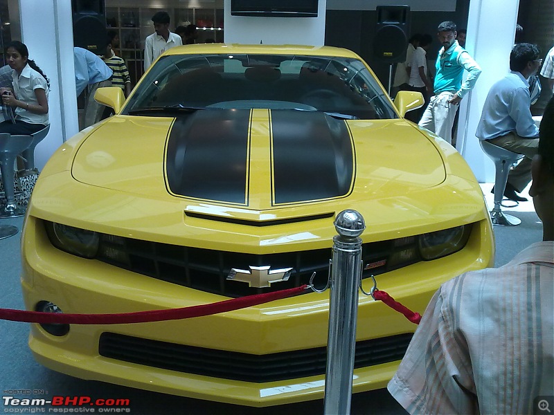 Pics: The Chevy Camaro Autobot Edition in India-27032010044.jpg