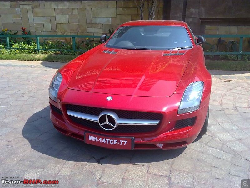 Mercedes SLS AMG in Mumbai! EDIT: And one more - Pics on pg3!-060220111348.jpg