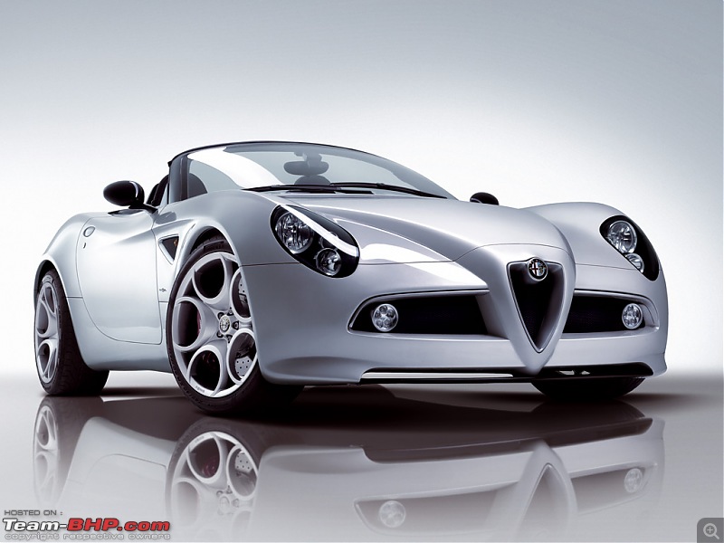 Money no bar, which car would you buy/import in India?-alfaromeo8cspider.jpg