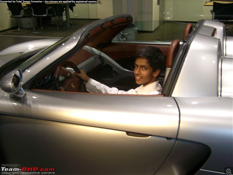 Red Porsche Carrera GT in Mumbai. EDIT: Silver one visiting as well...-cimg1198.jpg