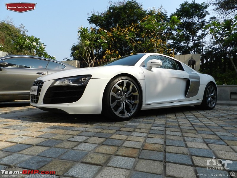 Launch of "Madras / Chennai Exotic Car Club". EDIT : PICS on Page 3-audir8v10madrasexoticcarsclublaunch02.jpg