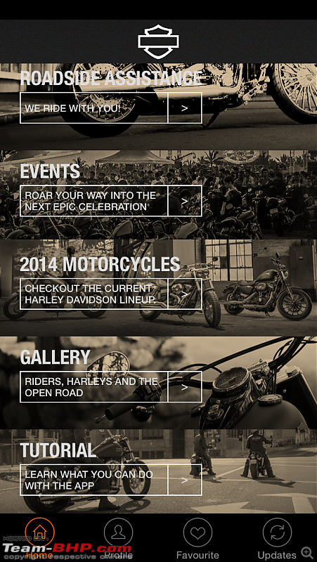 H-D India: Smartphone application from Harley-Davidson-home-2.png