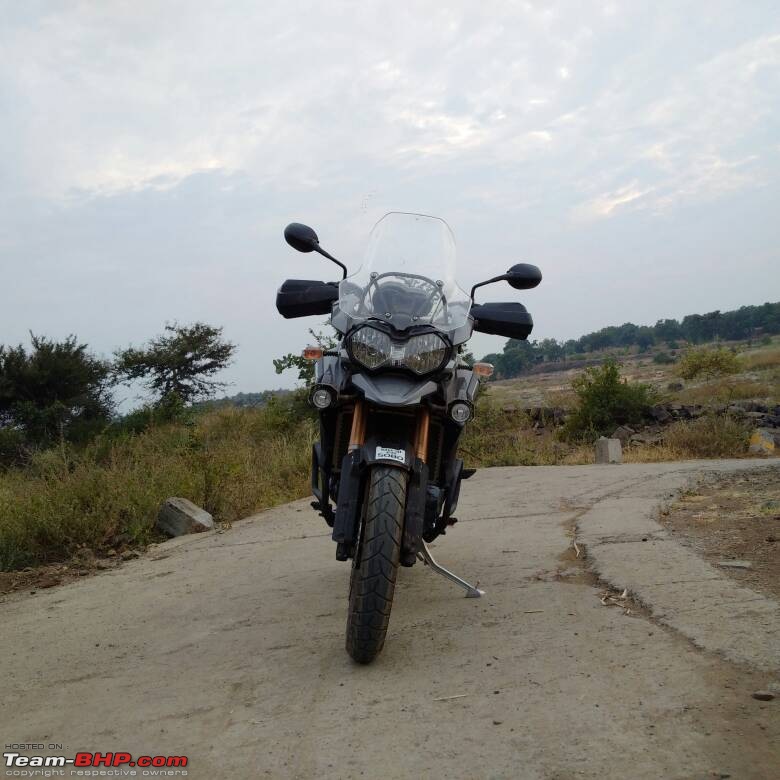 Triumph Tiger Explorer 1200: The "Big Tiger" exploring Indian roads! EDIT: Now on the BMW R1200 GS-1415539312079.jpg