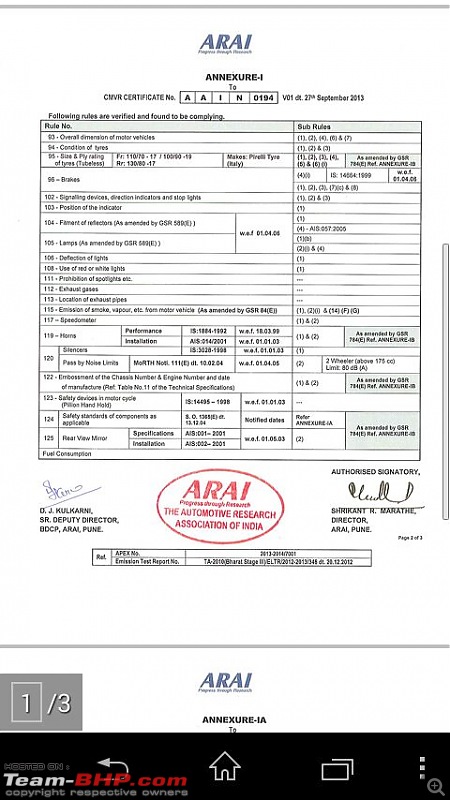 Triumph India: Sold Bikes in India with fake performance figures!-img20141129wa031.jpg
