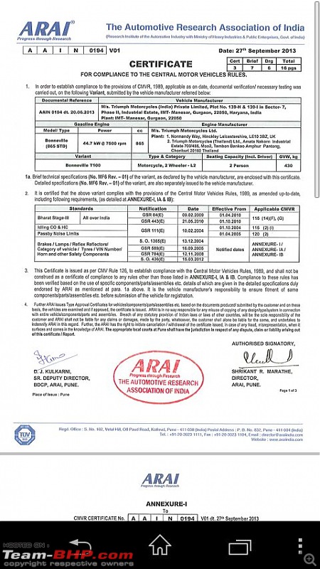 Triumph India: Sold Bikes in India with fake performance figures!-img20141129wa032.jpg