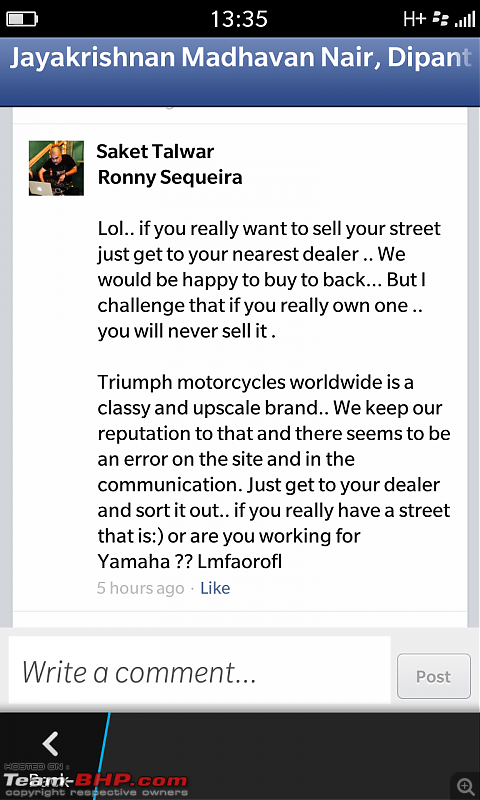 Triumph India: Sold Bikes in India with fake performance figures!-img_20141129_133518.png