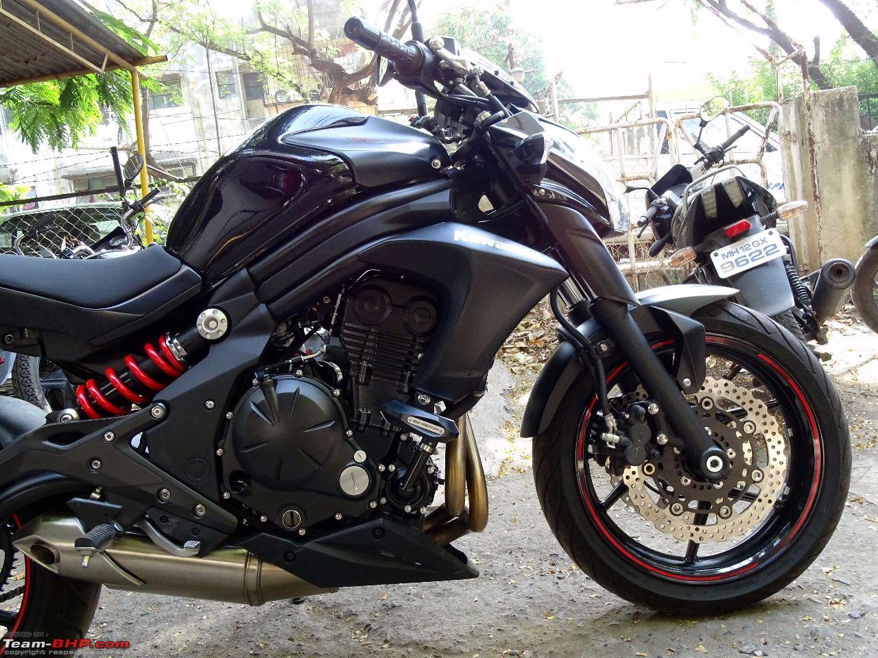 A year and 33 000 kms with my Kawasaki ER 6n Team BHP