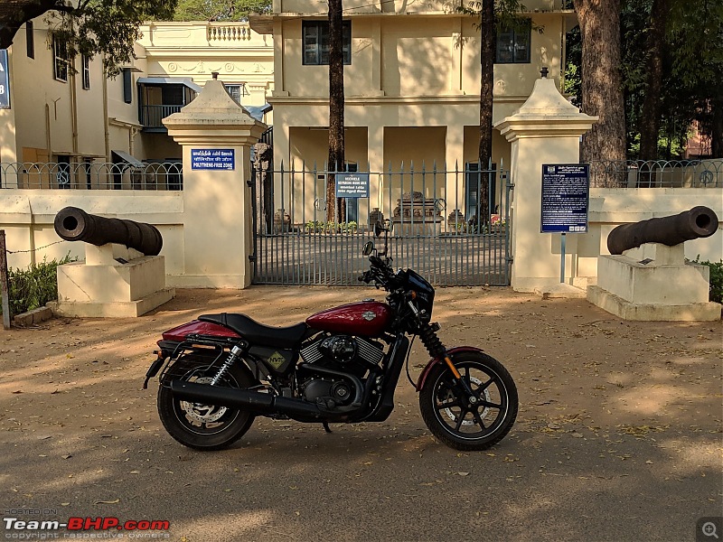 My Red Baron  Harley Davidson Street 750. EDIT: Sold!-front-government-mueseum.jpg