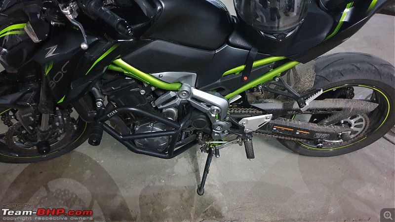 My 2019 Kawasaki Z900 - Bumblebee comes home-7-zana-engine-protection-guard-frame-sliders.jpg