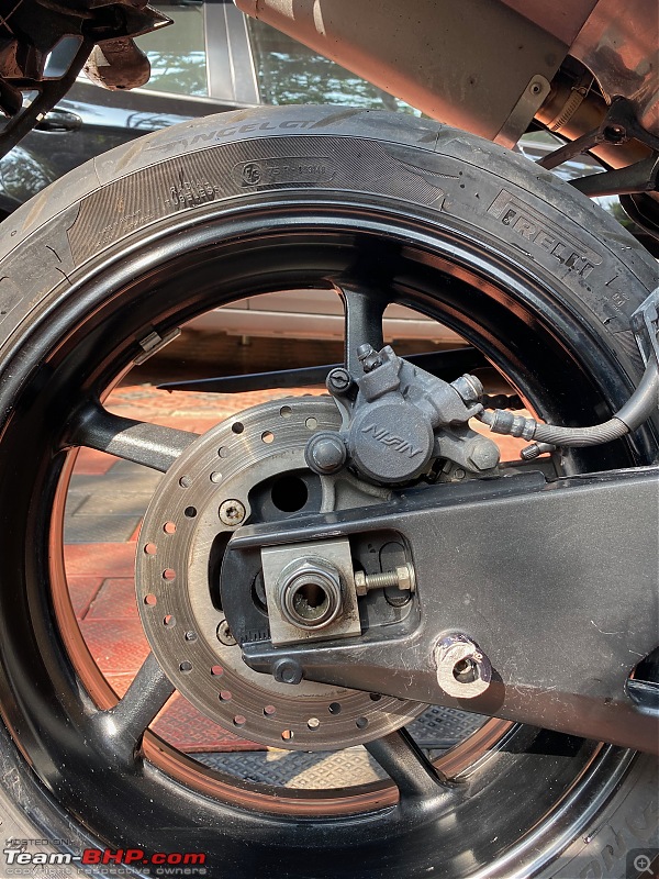 Review: My Yamaha R1 (WGP 50th Anniversary Edition)-rear_spool_crash_damage.jpeg