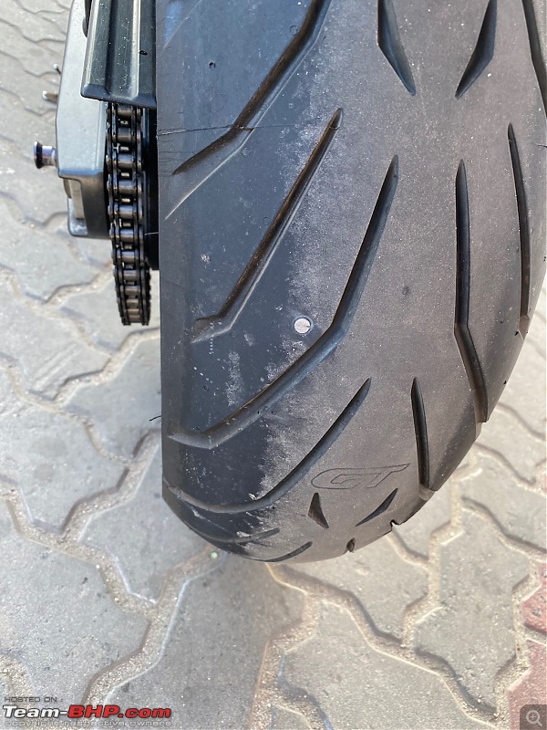 Review: My Yamaha R1 (WGP 50th Anniversary Edition)-puncture.jpeg