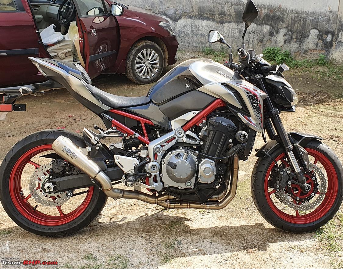 Z900 best sale arrow exhaust