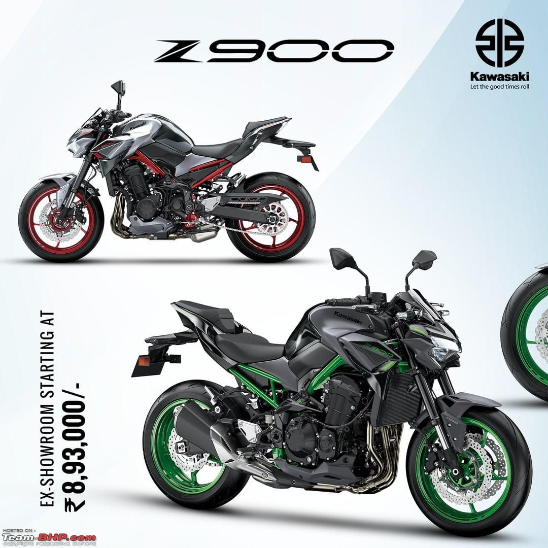 2023 Kawasaki Z900 launched at 8.93 lakhs - Team-BHP