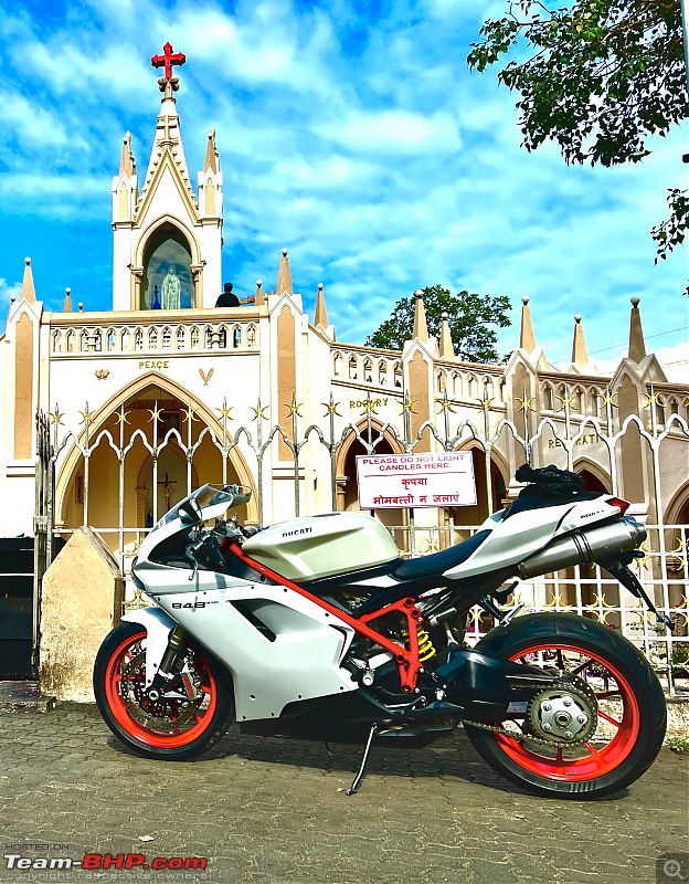 Ducati 848 EVO Corse Review Story of Bianca Page 2 Team BHP