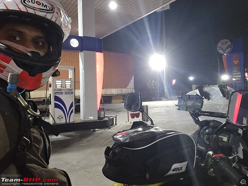 One bike to tame them all!</p>
<p>  Part - II   My Triumph Tiger Sport 660. Edit: 15,000 kms up!-fuel-up-heading-chennai.jpg