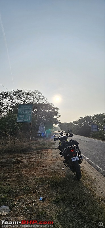 One bike to tame them all!</p>
<p>  Part - II   My Triumph Tiger Sport 660. Edit: 15,000 kms up!-entering-chennai.jpg