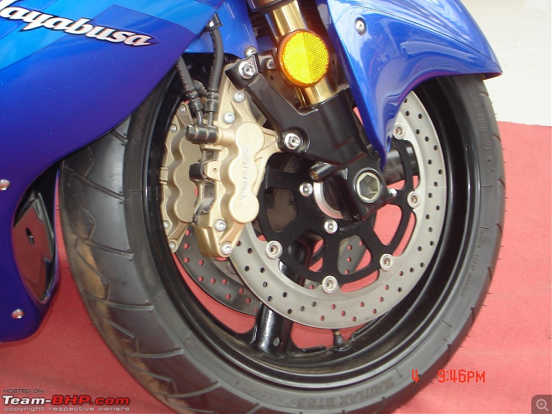 Superbikes spotted in India-front-brake.jpg